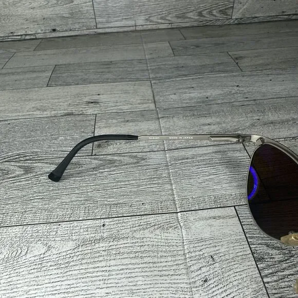 Vintage 90’s Nikon Metal Frame Sunglasses Made In Japan 59-17-130 NK4936-2